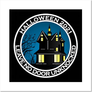 Halloween 2021 Leave No Door Unknocked Posters and Art